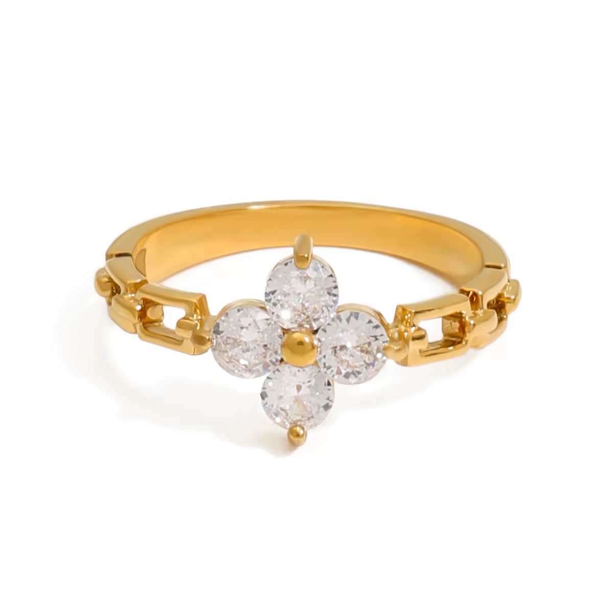 Golden Bloom Ring
