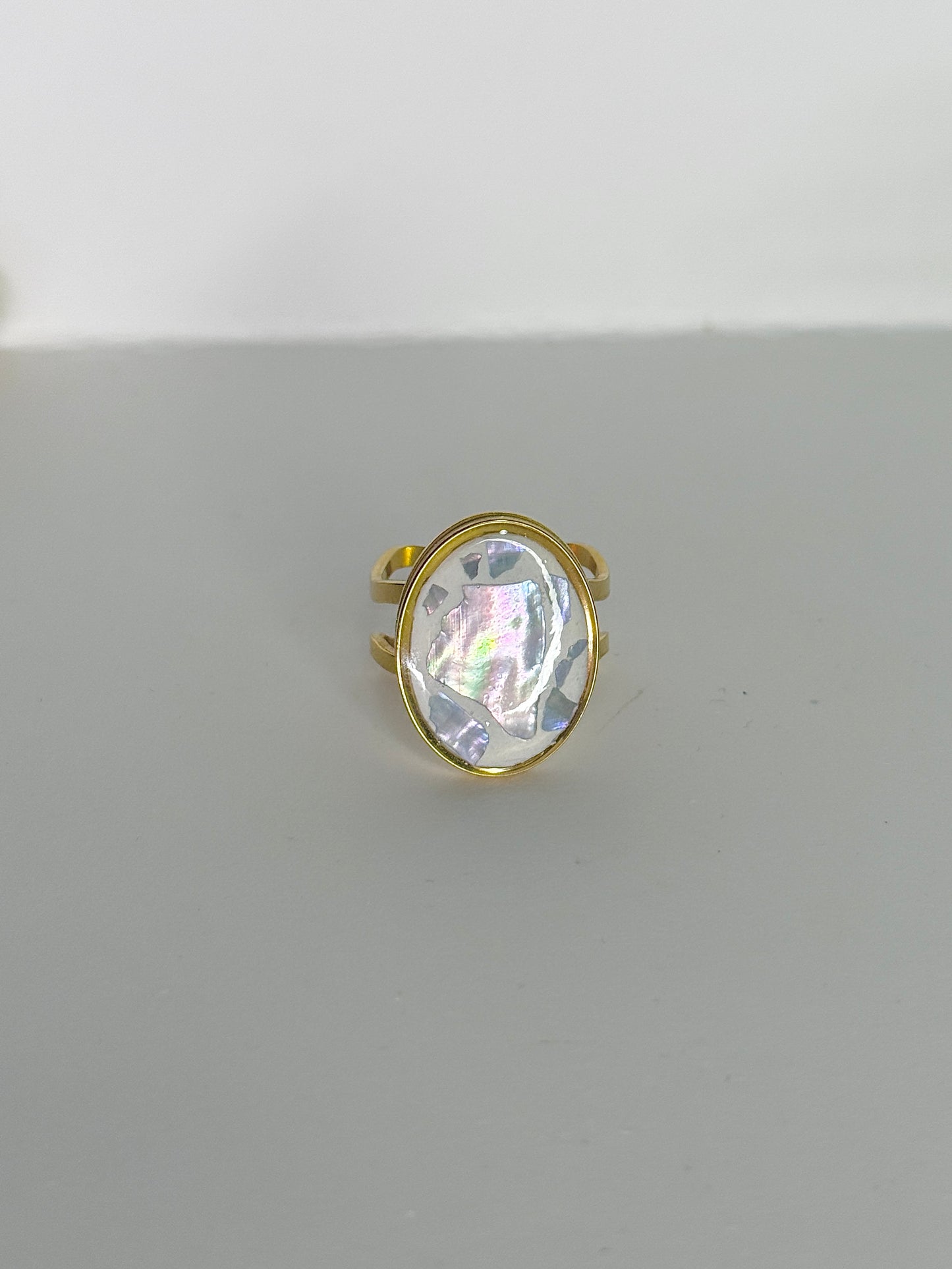 Abalone Shell Rings