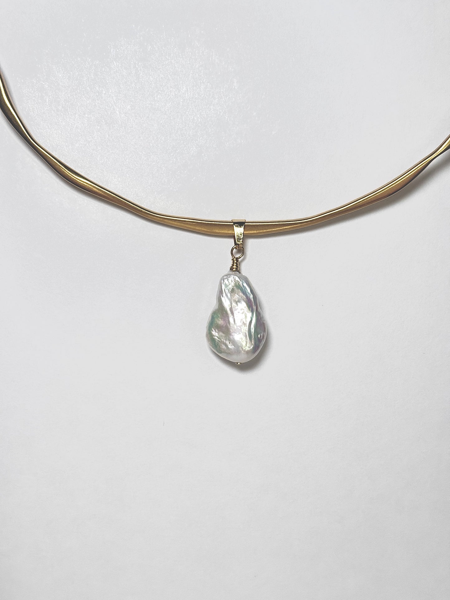 Golden Pearl Empress Necklace