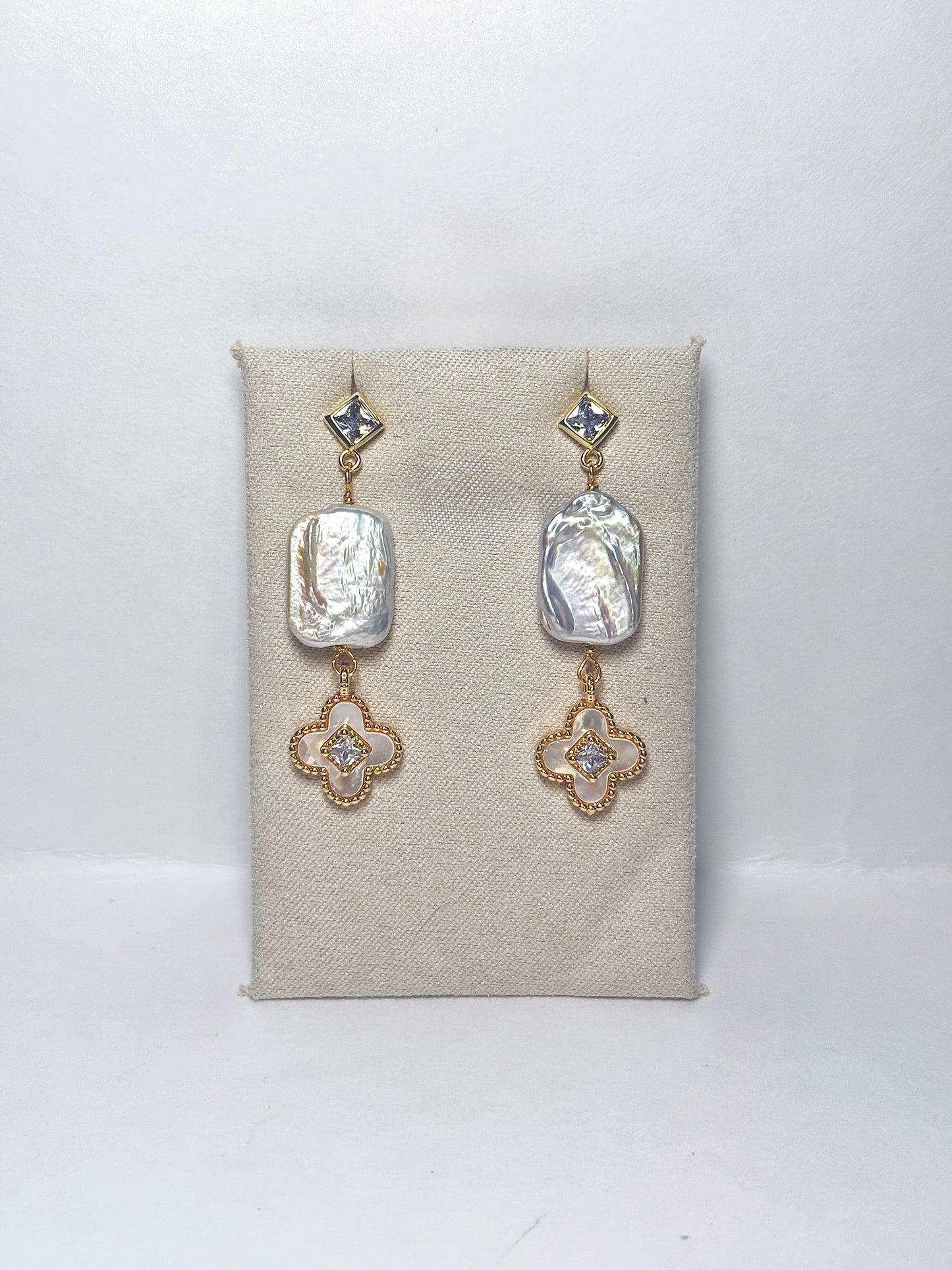Pearl Garden Cascade Earrings