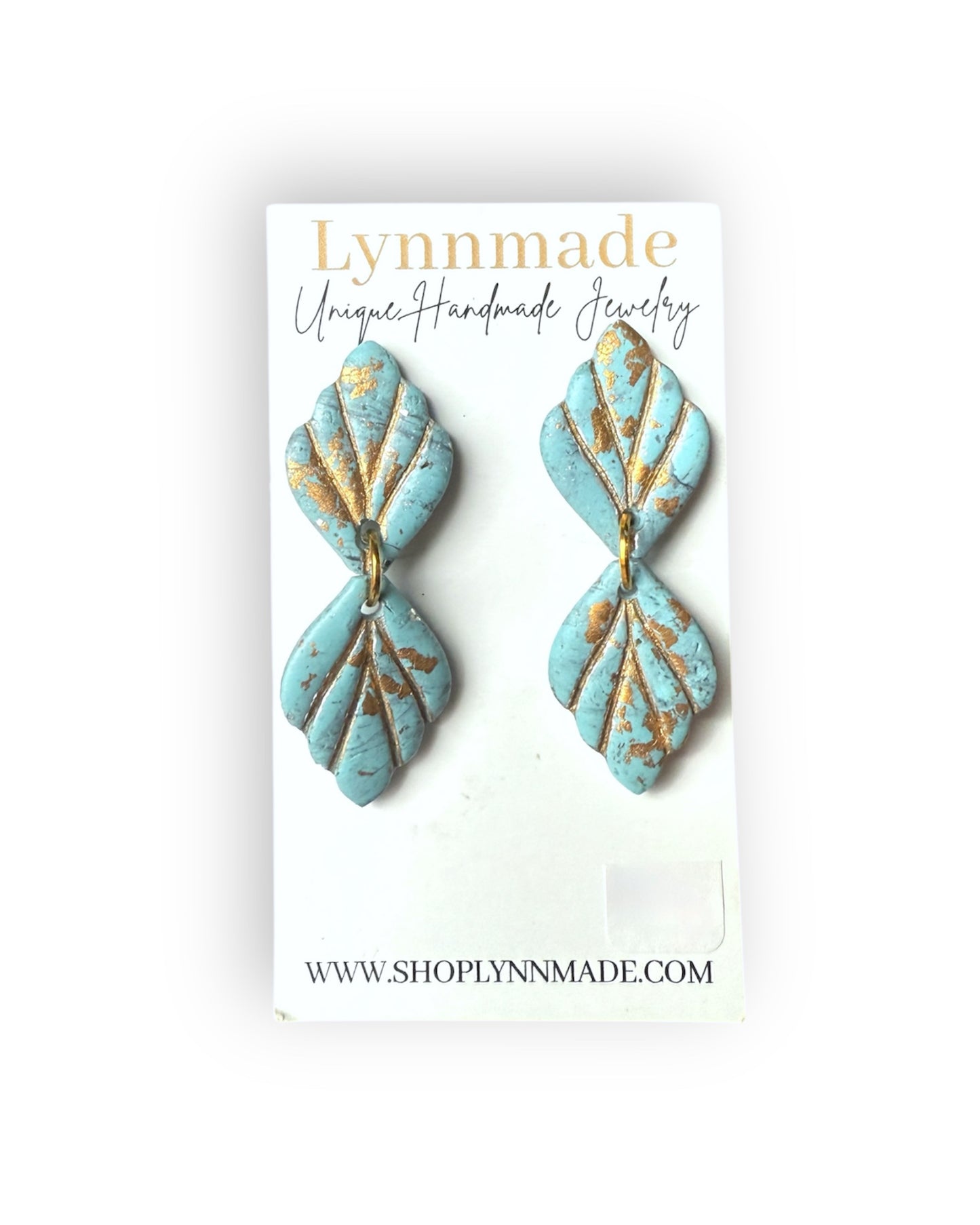 Mini Western Turquoise Clay Earrings