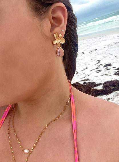 Blush Blooming Earrings