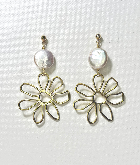 Pearl Bloom Earrings