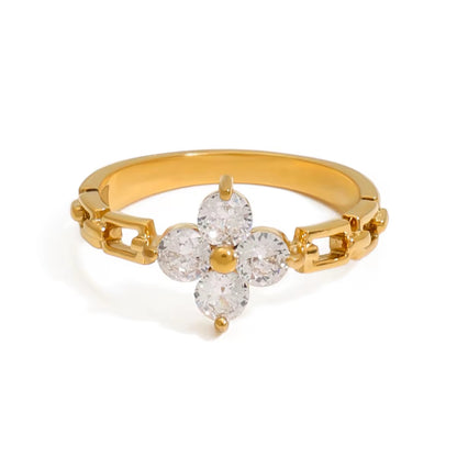 Golden Bloom Ring