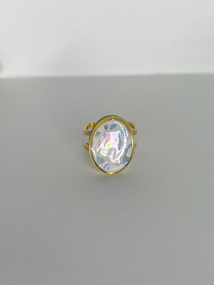 Abalone Shell Rings