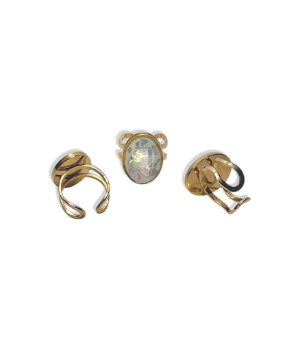 Abalone Shell Rings
