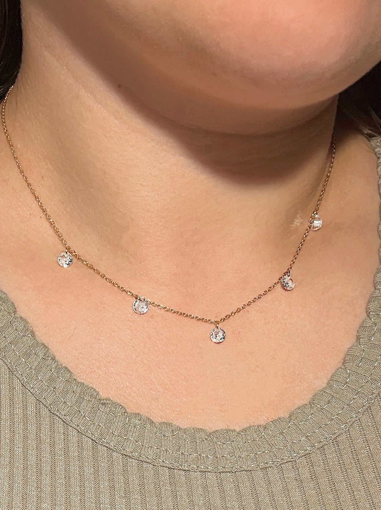 Dainty Sparkle Necklace