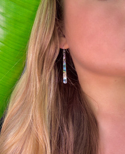 Abalone Shell Drop Earring