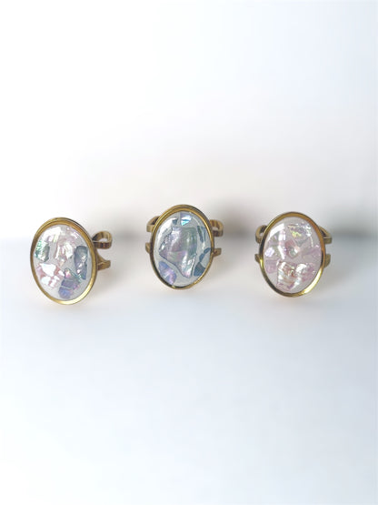 Abalone Shell Rings
