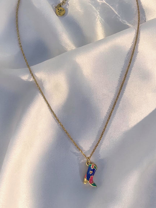 Fiesta Boot Necklace ￼