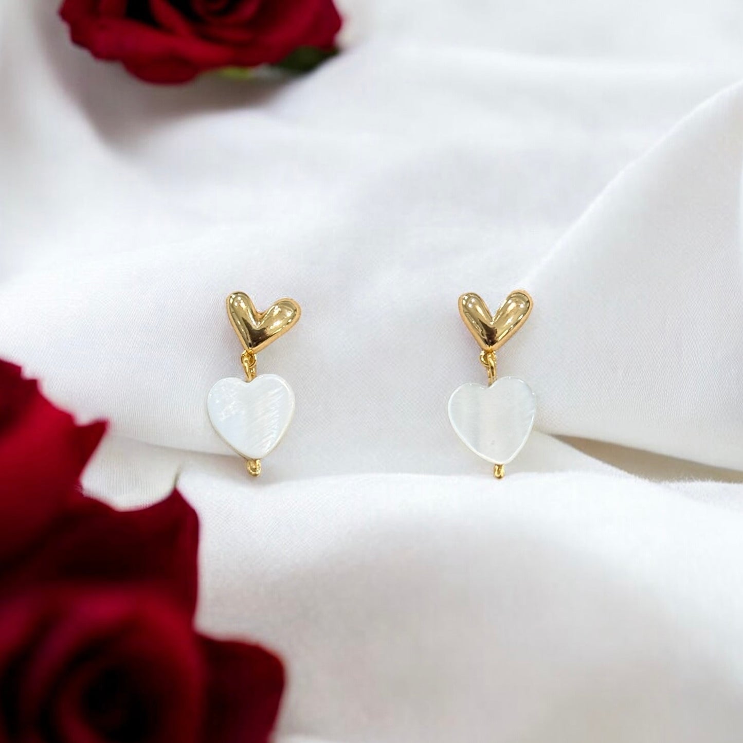 Dainty Love Dangle Earrings