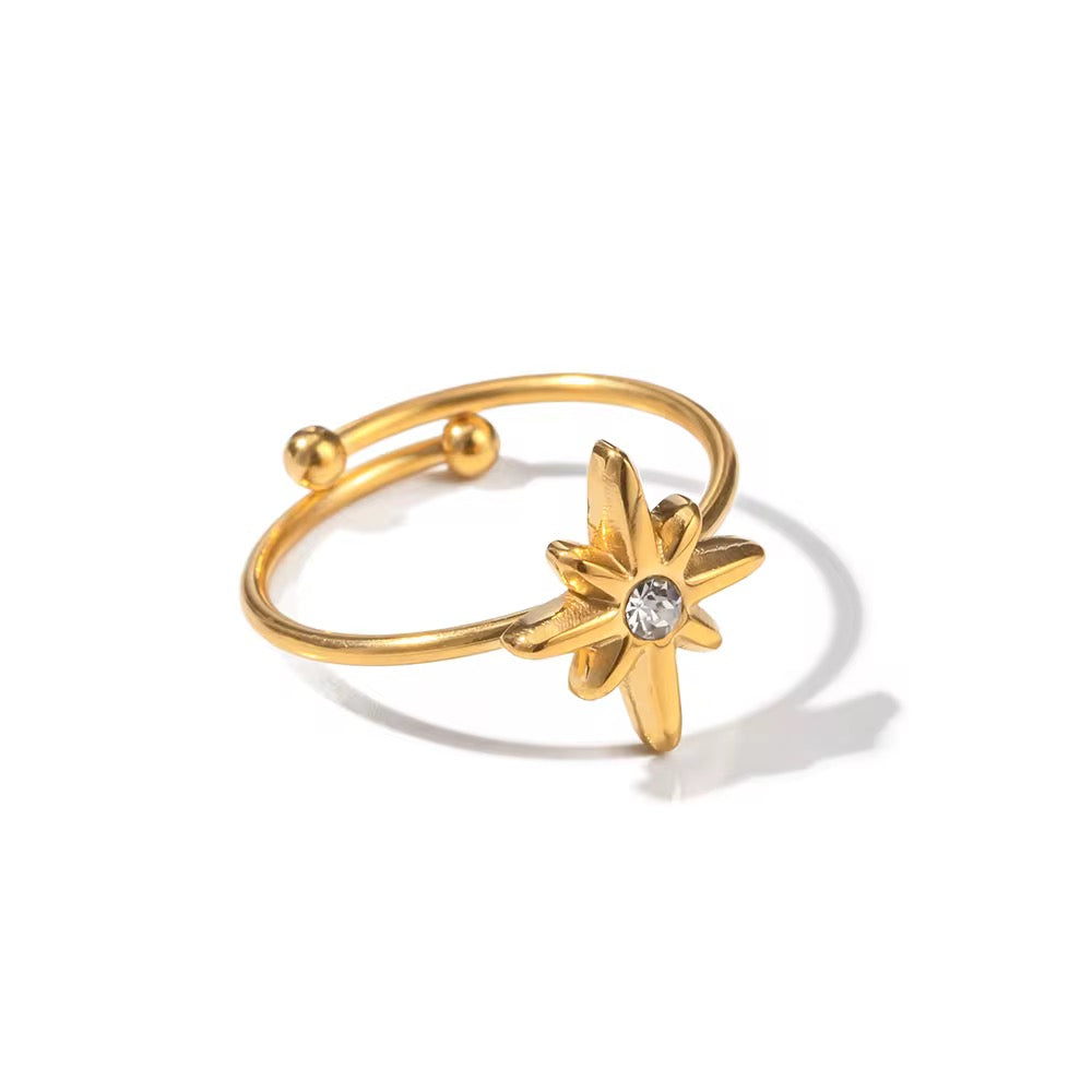 Gold Starlight Ring