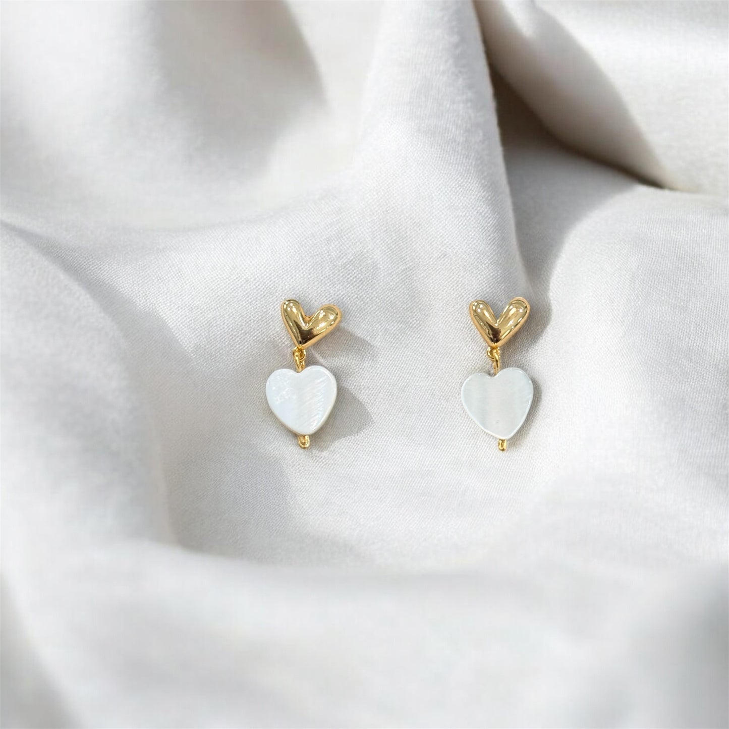 Dainty Love Dangle Earrings