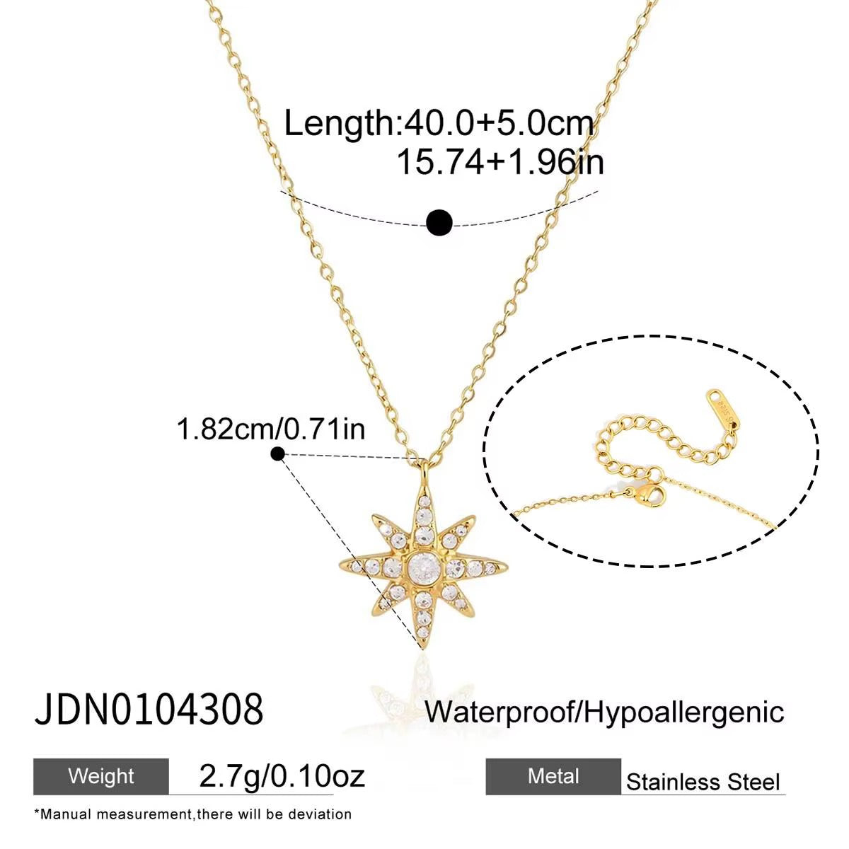 The Celestial Starburst Necklace